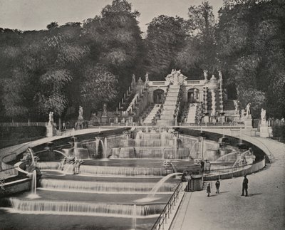 Cascade in the Park of St Cloud by French Photographer