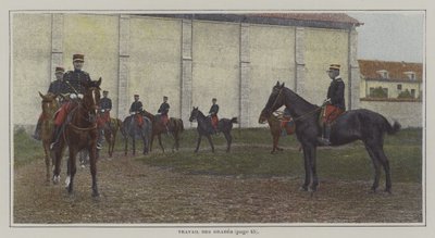 Cavalrymen Training by French Photographer
