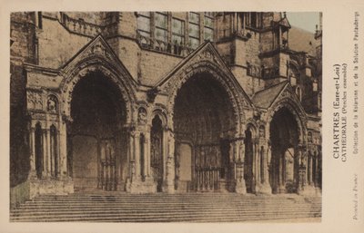 Chartres, Eure-et-Loir, Cathédrale, Porche Ensemble by French Photographer