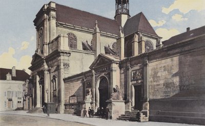Chaumont, Lycee Chapel, Southwest View by French Photographer