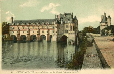 Chenonceaux, Le Chateau, Eastern Facade by French Photographer