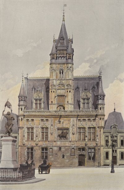 Compiegne, Town Hall by French Photographer