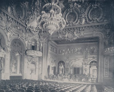 Concert Hall, Monte Carlo by French Photographer