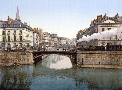 Confluence of Edre and Loire in Nantes by French Photographer