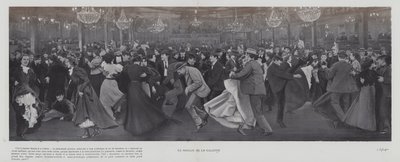 Dancing at the Moulin de la Galette, Paris by French Photographer