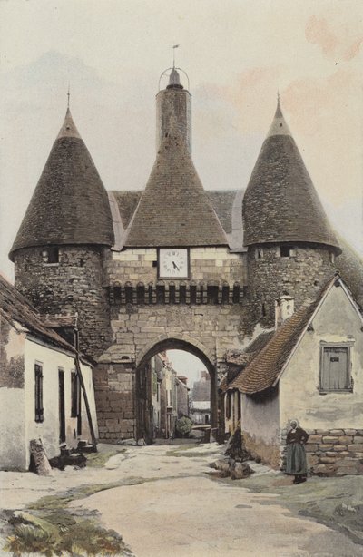 Deols, Old City Gate by French Photographer