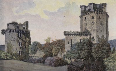 Elven, Ruins of the Fortress of Largouet by French Photographer