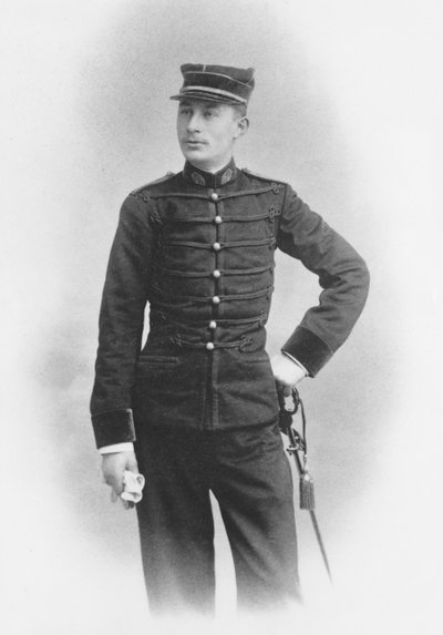 Ernest Duchesne as a Second class Major of Medicine in the Second Regiment de Hussards of Senlis, 1897 by French Photographer
