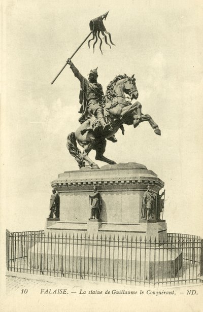 Falaise, The Statue of William the Conqueror by French Photographer
