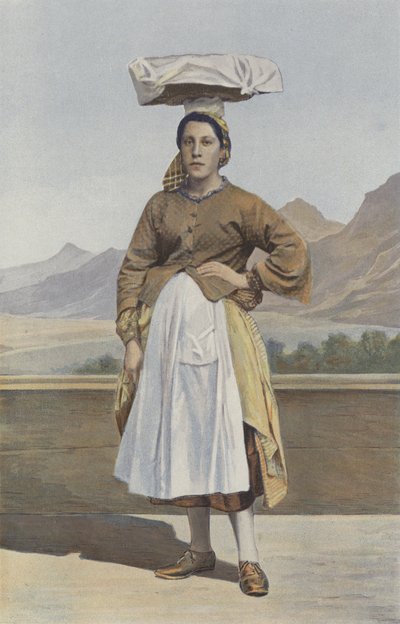 Basque Woman by French Photographer