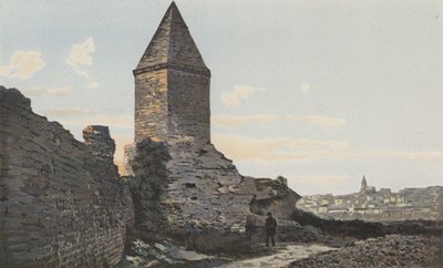 Frejus, Roman Ramparts (Lantern, called of Augustus) and General View by French Photographer