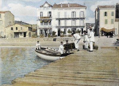 French Navy, Late 19th Century: Luggage of the Permissionaries - Bibl. des Arts Deco. by French Photographer
