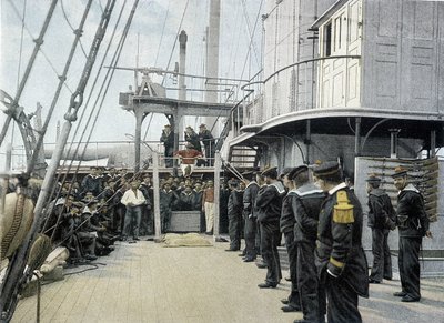 French Marine, Late 19th Century: Distractions on Sunday - Bibl. des Arts Deco. by French Photographer