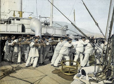 French Navy, Late 19th Century: Initial Priests - Bibl. des Arts Deco by French Photographer