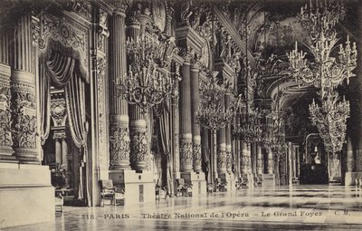 Grand foyer of the Theatre National de l