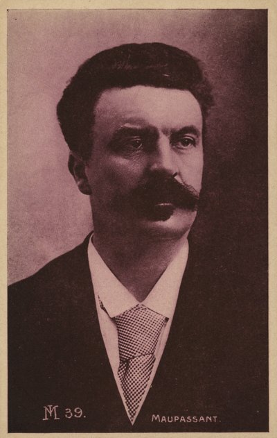 Guy de Maupassant by French Photographer