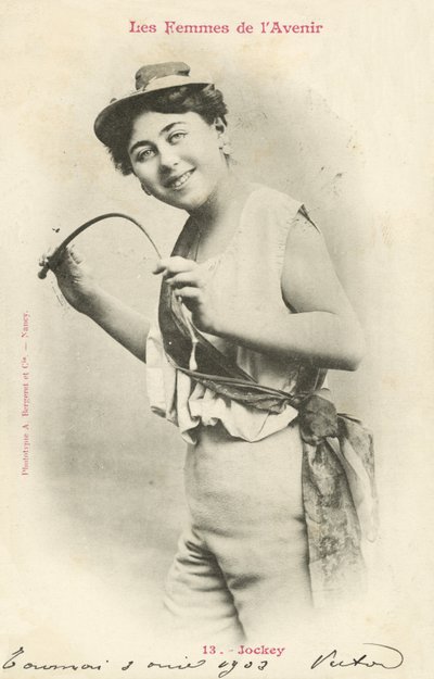 Jockey, Woman of the Future by French Photographer