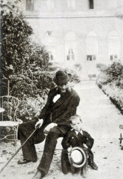 Jules ferry and his nephew Abel Ferry - photography by French Photographer