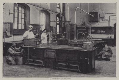 Kitchen of the Lycee Janson-de-Sailly, Paris by French Photographer