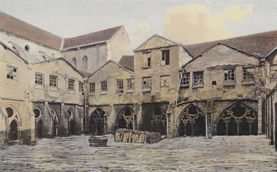 La Celle, Abbey of Noirlac, Cloister by French Photographer