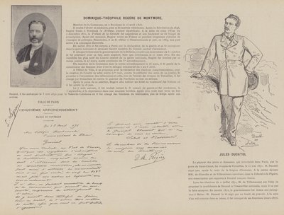 La Commune de Paris, Dominique-Theophile Regere De Montmore, Jules Ducatel by French Photographer