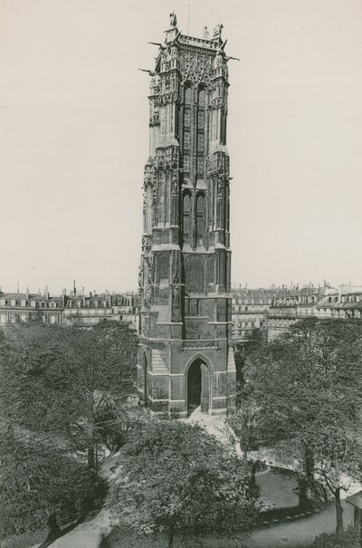 Saint-Jacques Tower by French Photographer