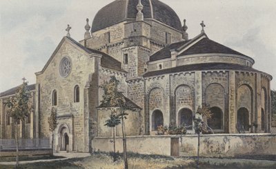 Layrac, Church, Southeast View by French Photographer