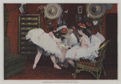 Mademoiselle Viollat and Mademoiselle Blanc, Second Sujets by French Photographer