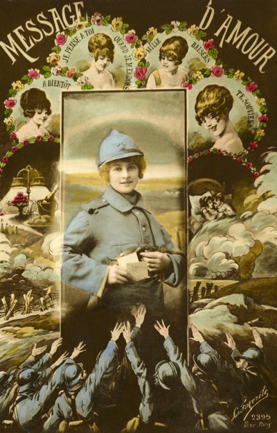 Messages of Love to Soldiers by French Photographer