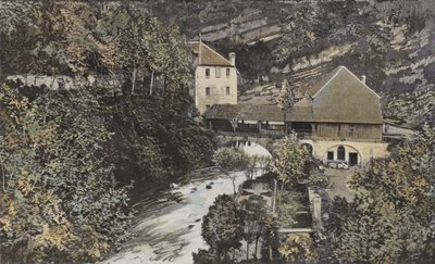 Mill at the Source of the Loue by French Photographer