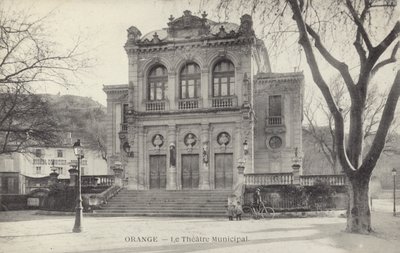 Municipal Theatre, Orange, France by French Photographer