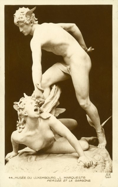 Musee Du Luxembourg, L Marqueste Perseus and the Gorgon by French Photographer