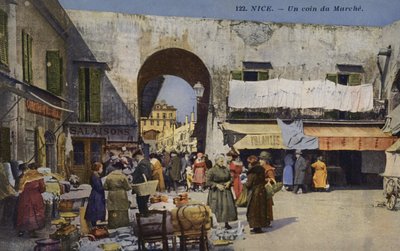 Nice, A Corner of the Market by French Photographer