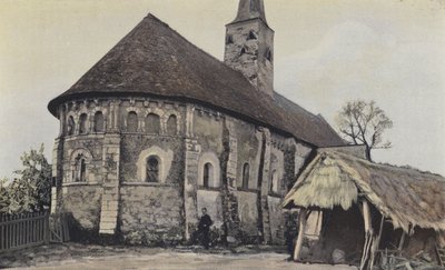Nourray, Church, Overall Northeast by French Photographer