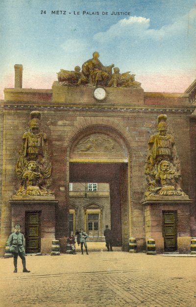 Palace of Justice, Metz by French Photographer