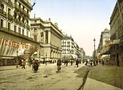 Palais de la Bourse on La Canebière in Marseilles by French Photographer