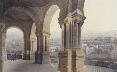 Paris, Basilica of the Sacred Heart, Porch by French Photographer