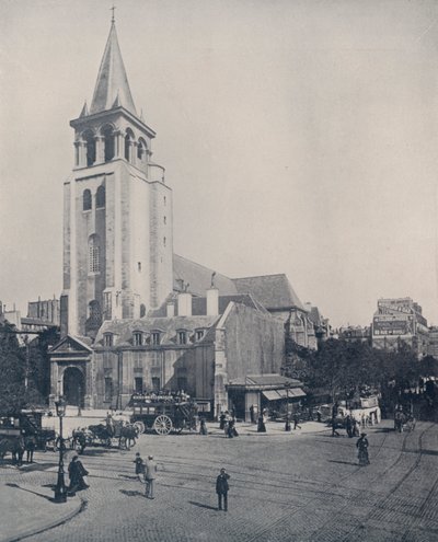 Paris: Church of St Germain-des-Pres by French Photographer