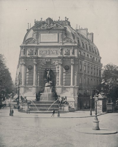 Paris: Fountain of St Michel by French Photographer