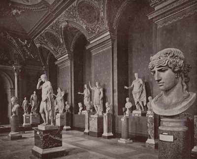 Paris: Gallery of Augustus, Louvre Museum by French Photographer