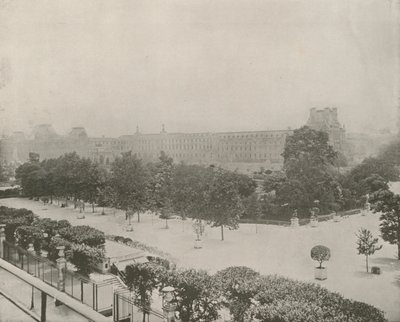 Paris: Garden opposite the Tuileries Palace by French Photographer