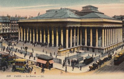 Paris, La Bourse by French Photographer