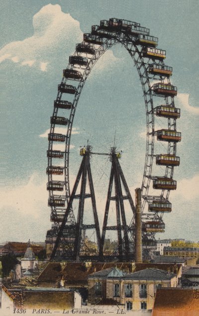 Paris, The Ferris Wheel by French Photographer