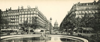 Pantheon and Soufflot Street by French Photographer
