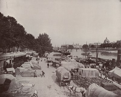 Paris: Levee Scene in Paris by French Photographer