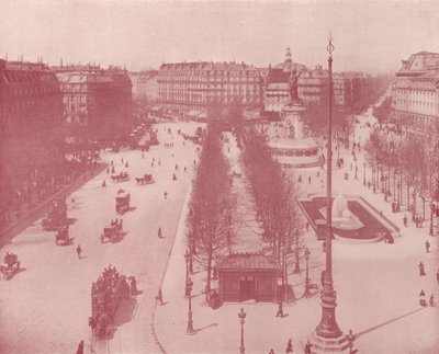 Paris: Place de la Republique by French Photographer
