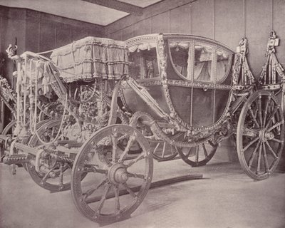 Paris: Royal Carriage, Musee Cluny by French Photographer