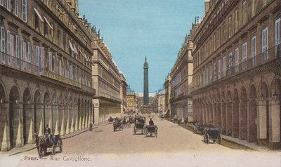 Paris, Rue Castiglione by French Photographer