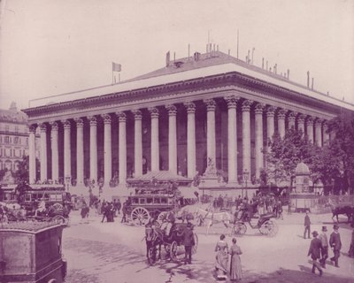 Paris: The Bourse by French Photographer