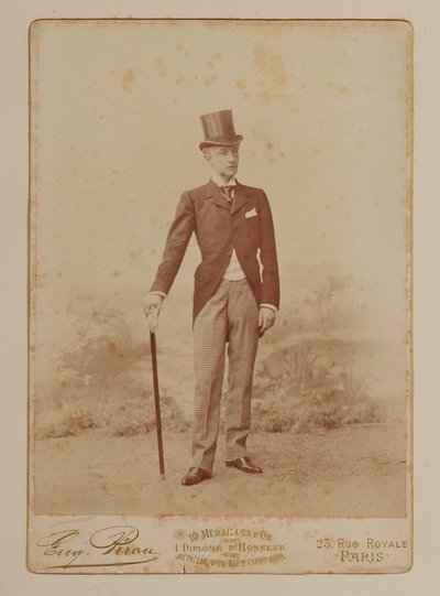 Photograph from a Souvenir Album in Memory of Boni de Castellane by French Photographer